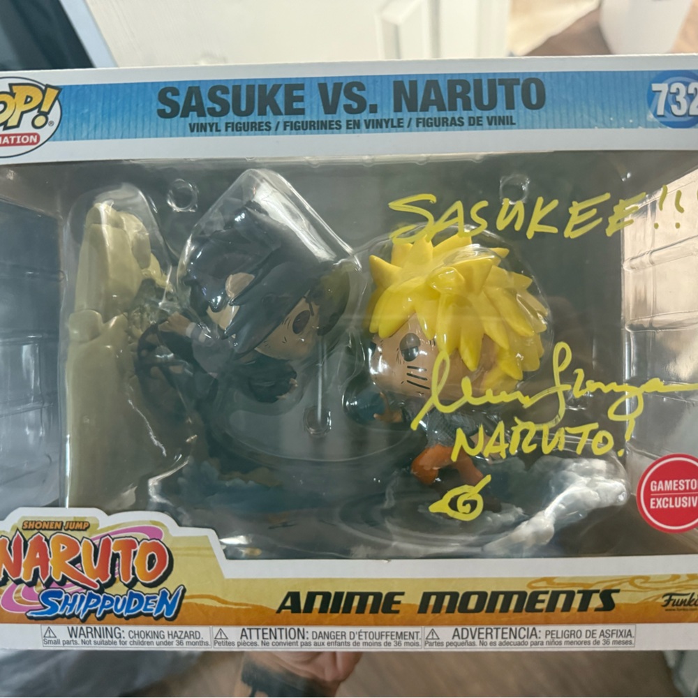Funko Pop Naruto Shippuden Sasuke vs. Naruto Vinyl Figures